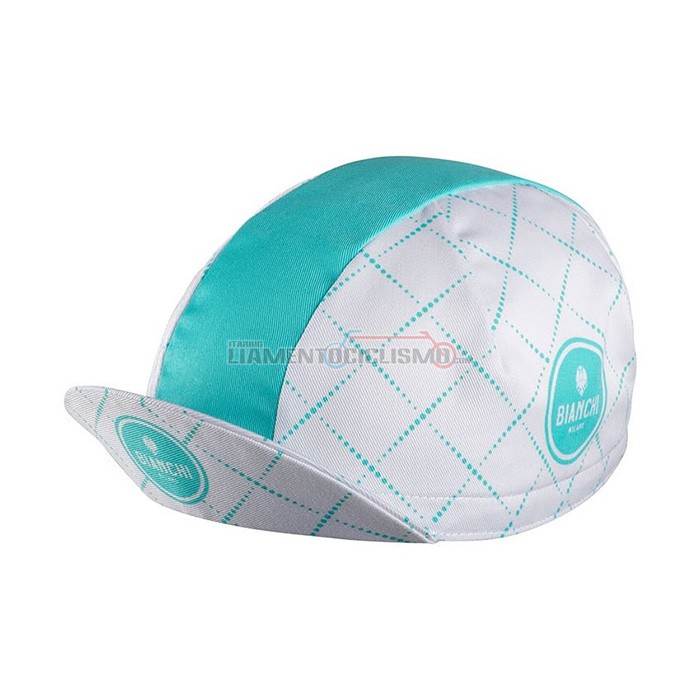 2021 Bianchi Cappello Ciclismo Azzurro Bianco